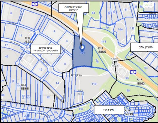 מגרשים, ראש העין