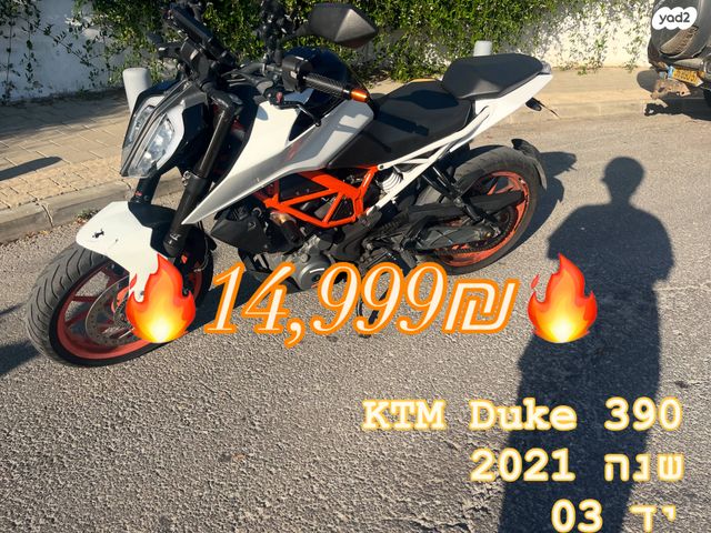 מודעת רכב KTM Naked Duke 390