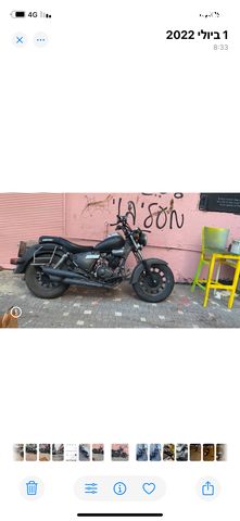 מודעת רכב קיוואי סופרלייט 125