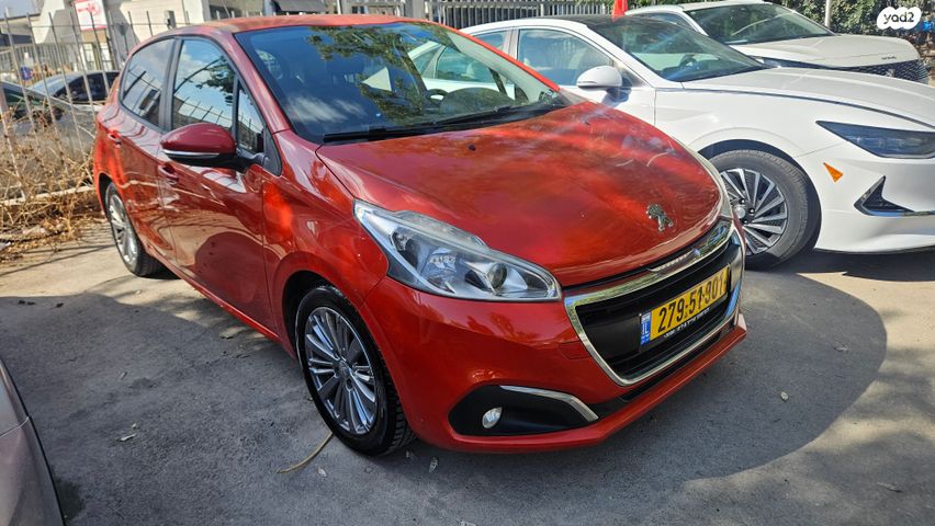 מודעת רכב פיג'ו 208