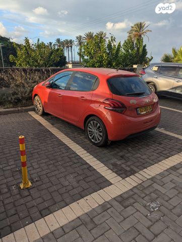 מודעת רכב פיג'ו 208