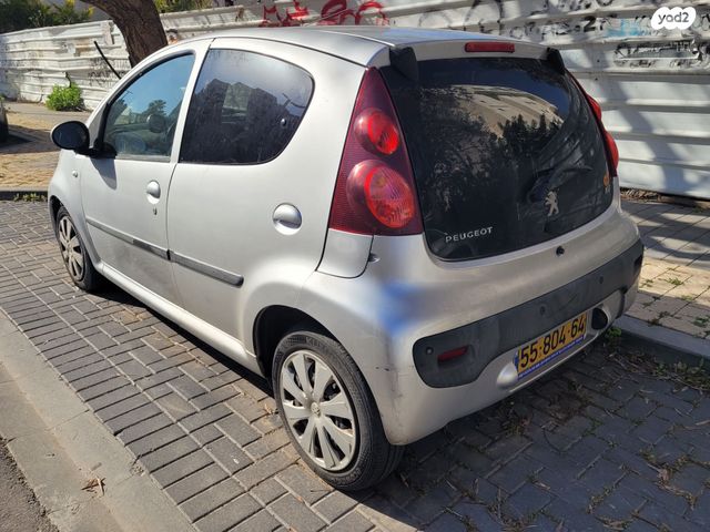 מודעת רכב פיג'ו 107