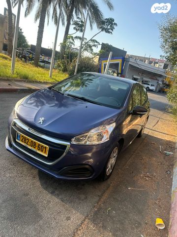 מודעת רכב פיג'ו 208