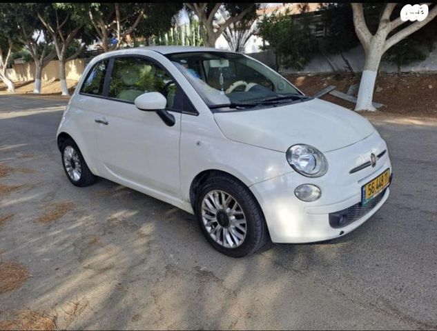 מודעת רכב פיאט 500
