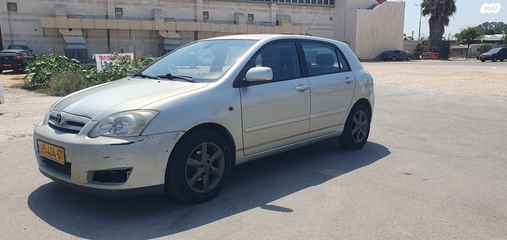 מודעת רכב טויוטה קורולה