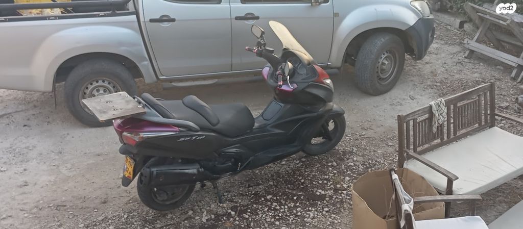 מודעת רכב הונדה סילבר-ווינג 400