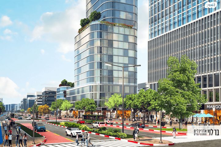 בניין משרדים, פארק עסקים ירקון / אזור תעשיה סגולה, פתח תקווה