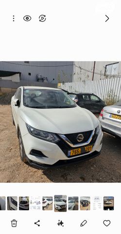 מודעת רכב ניסאן קשקאי