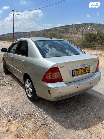 מודעת רכב טויוטה קורולה