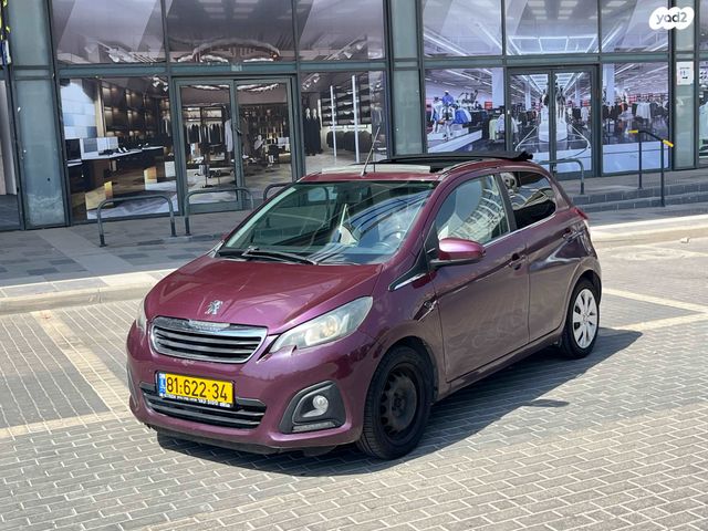 מודעת רכב פיג'ו 108