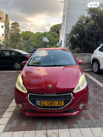 מודעת רכב פיג'ו 208