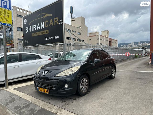 מודעת רכב פיג'ו 207