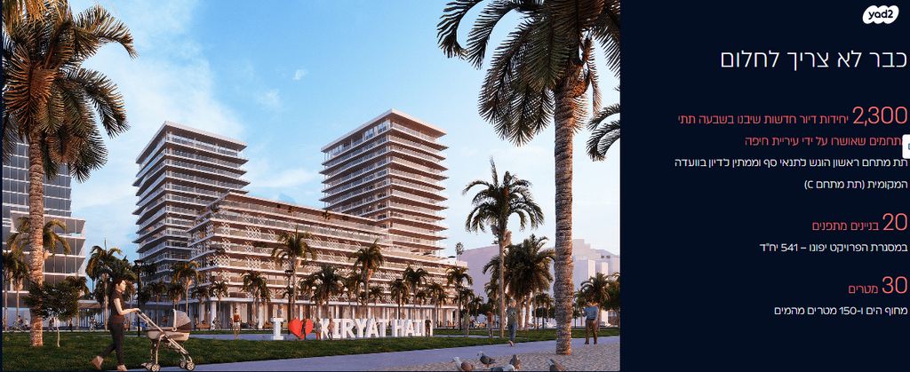 דירה, שדרות הנשיא טרומן 44, קרית חיים מערבית, חיפה