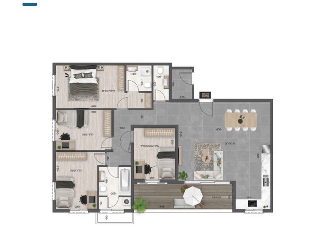 דירה, רוטשילד, המרכז השקט / מרכז העיר, פתח תקווה