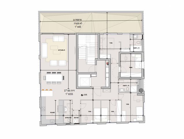 גג/ פנטהאוז, דה האז, הצפון החדש - צפון, תל אביב יפו