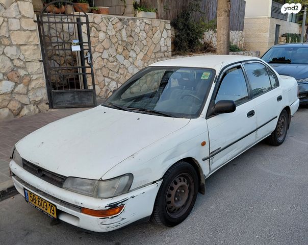 מודעת רכב טויוטה קורולה