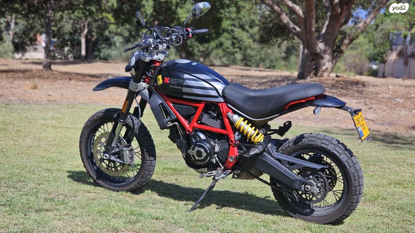 מודעת רכב דוקאטי סקרמבלר דזרט סלד