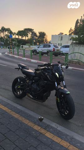 מודעת רכב ימאהה MT 07