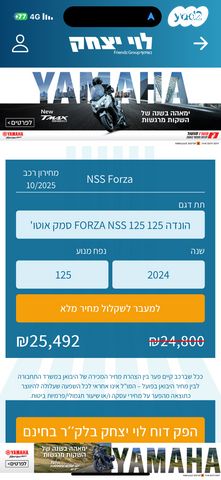 הונדה פורזה 125