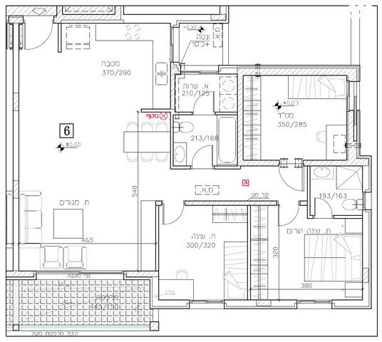 דירה, לשם 13, שאר העיר, אריאל