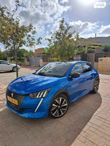 מודעת רכב פיג'ו 208