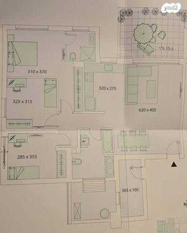 דירה, יעקב תמרי 7, חצרות המושבה, רחובות