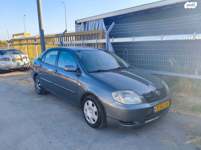 מודעת רכב טויוטה קורולה