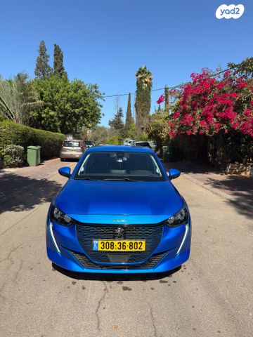 מודעת רכב פיג'ו 208