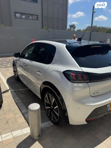 מודעת רכב פיג'ו 208