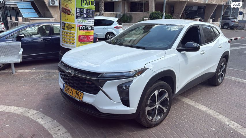 מודעת רכב שברולט טראקס