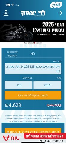 סאן יאנג ג'ט 14 125