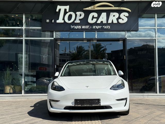 מודעת רכב טסלה מודל 3