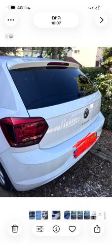 מודעת רכב פולקסווגן פולו 