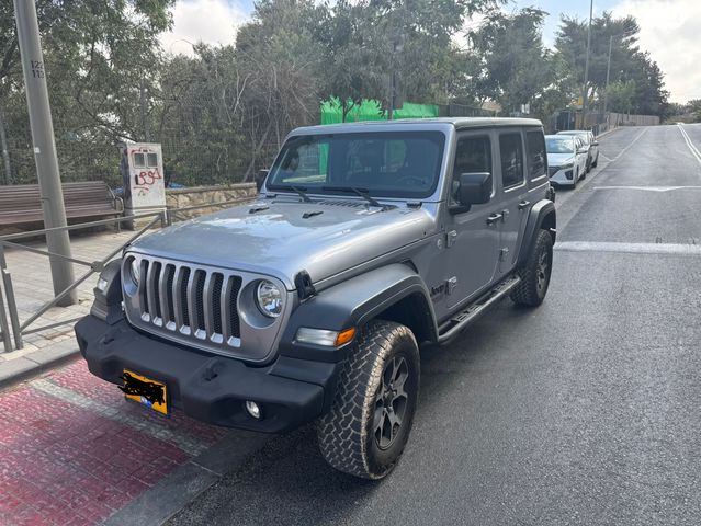 מודעת רכב ג'יפ רנגלר