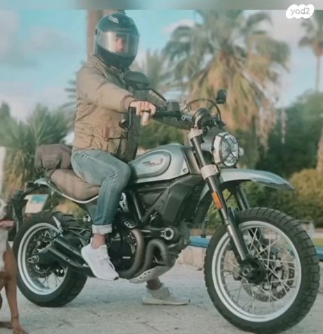 מודעת רכב דוקאטי סקרמבלר דזרט סלד