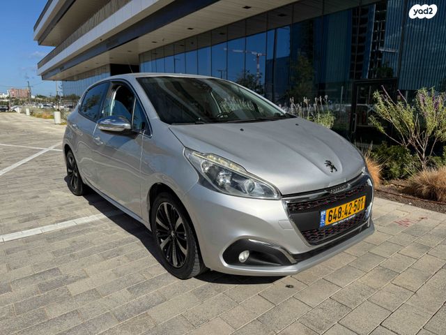 מודעת רכב פיג'ו 208