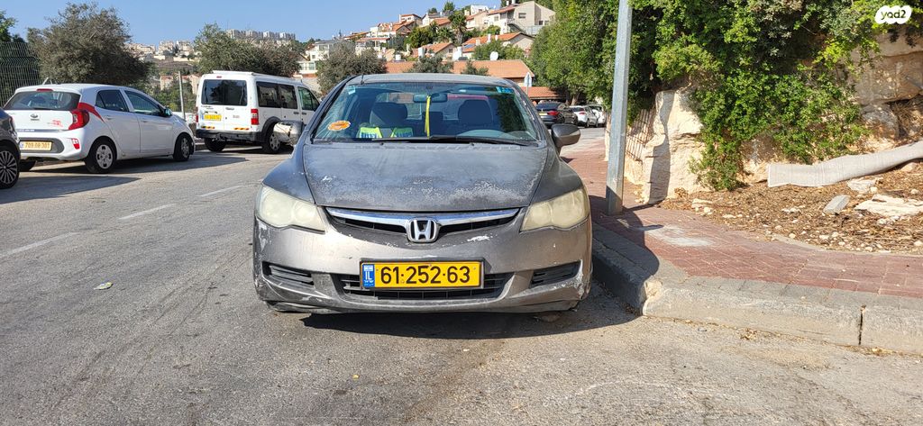 מודעת רכב הונדה סיוויק