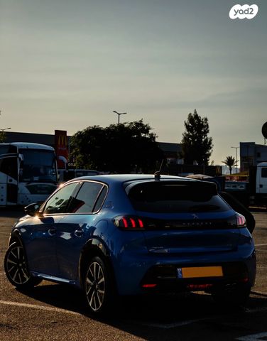 מודעת רכב פיג'ו 208