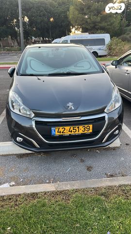 מודעת רכב פיג'ו 208