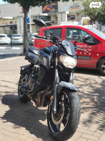 מודעת רכב ימאהה MT 07