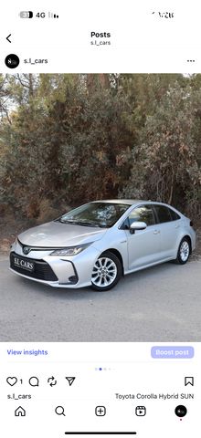 מודעת רכב טויוטה קורולה