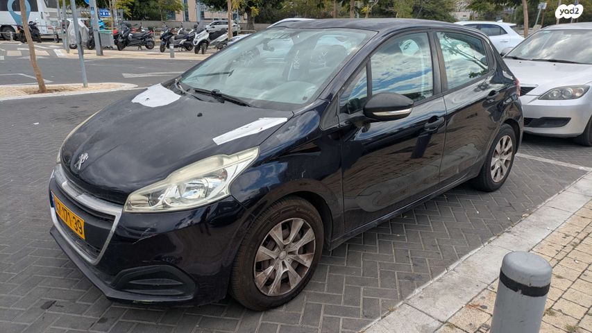 מודעת רכב פיג'ו 208