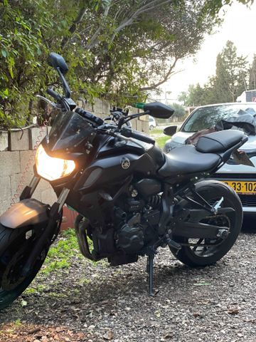 מודעת רכב ימאהה MT 07