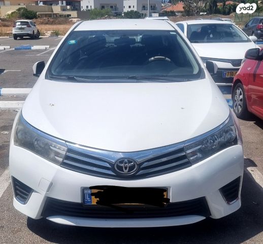 מודעת רכב טויוטה קורולה