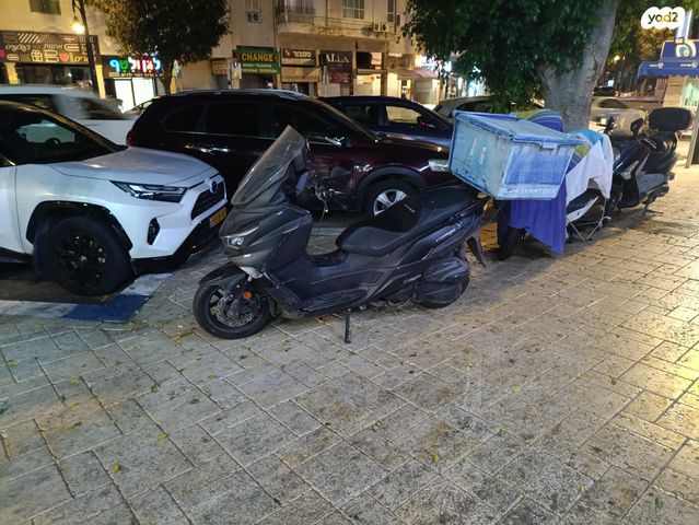 מודעת רכב סאן יאנג ג'וי-מקס 125