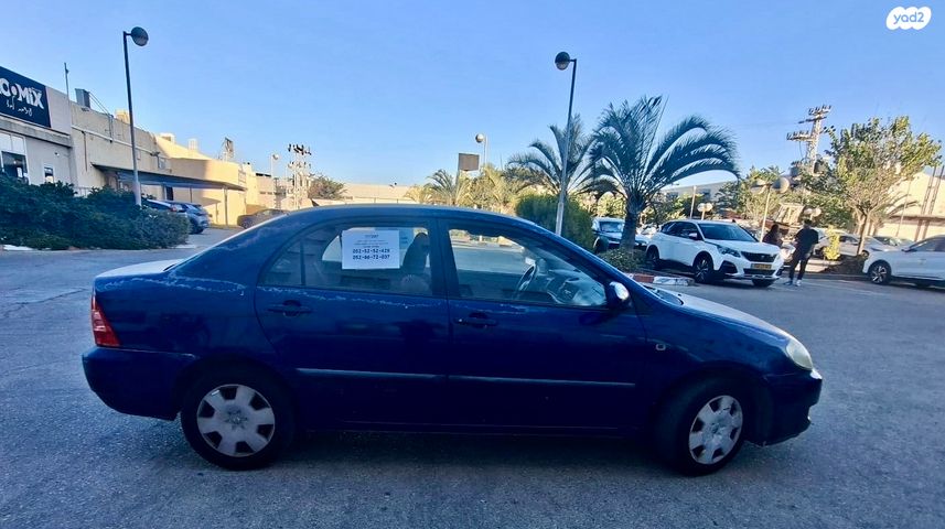 מודעת רכב טויוטה קורולה