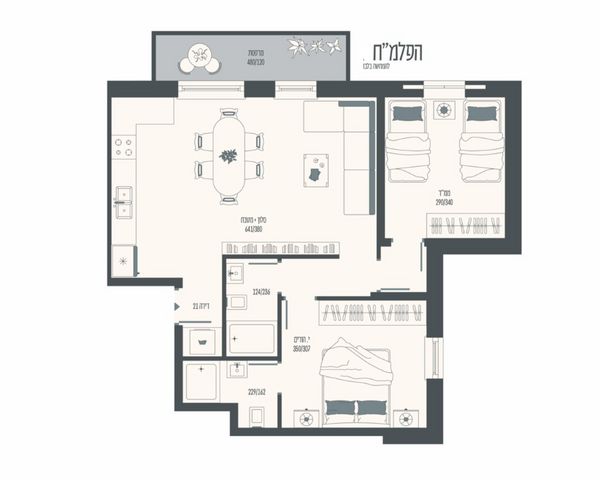 דירה, הפלמ"ח, קטמון הישנה, ירושלים