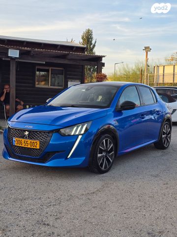 מודעת רכב פיג'ו 208