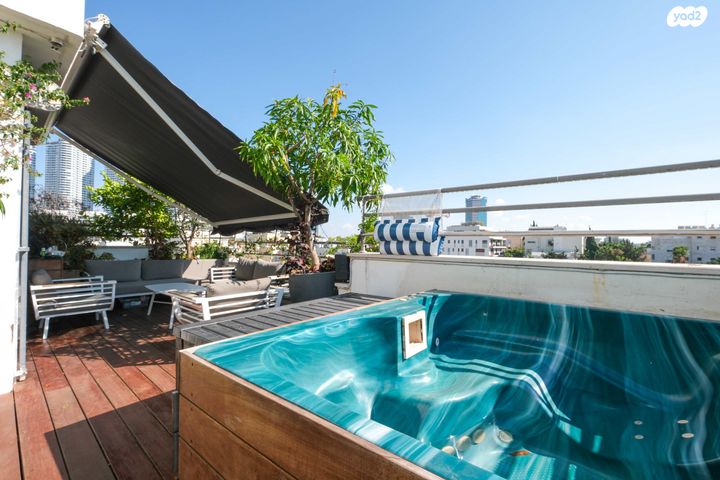 גג/ פנטהאוז, החשמונאים 57, לב תל אביב, לב העיר צפון, תל אביב יפו