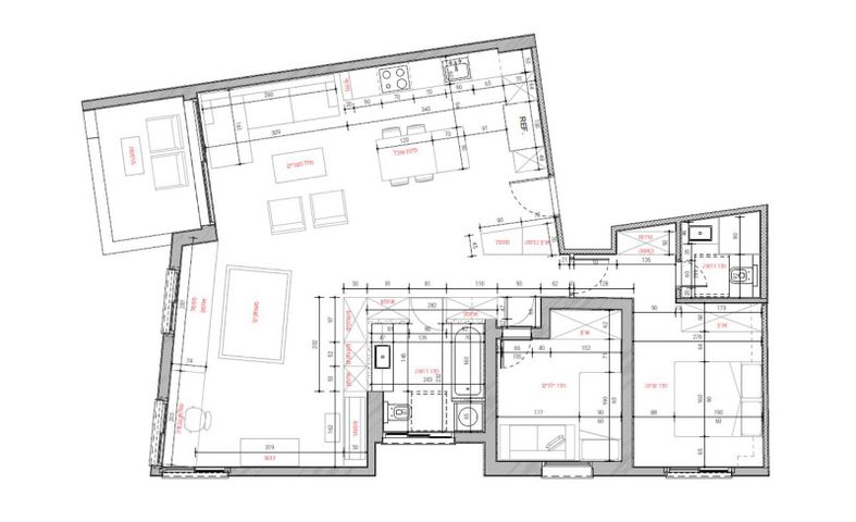 דירה, בר כוכבא, לב תל אביב, לב העיר צפון, תל אביב יפו